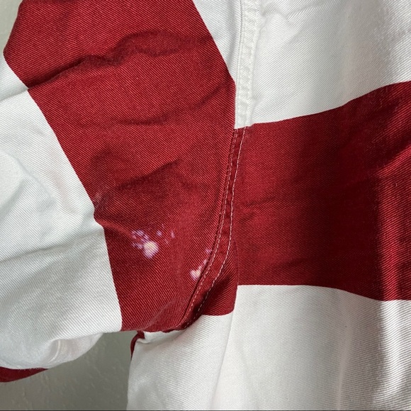 American Flag Button Up Shirt Mens Vintage - Picture 6 of 8